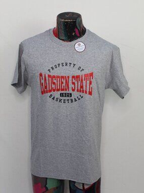 Gadsden State Basketball Mens Gray Tshirt Size Medium